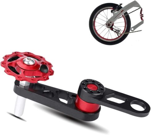 Bike Wheels, Folding Bike Chain Stabilizer Rear Derailleur Chains Single Speed Adjuster Suitable for Folding Bike with 11T or 13T Rear Derailleur in Saudi Arabia