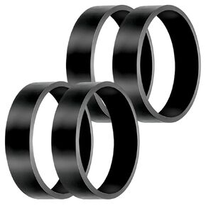 HASMX Vacuum Cleaner Belt Replacement Belt for Dirt Devil Model 103 Hand Vacuum, Handheld Dirt Devil Vaccums Style 1, Vacuum Belt, 103 Belt Black (4-Pack)