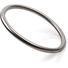 Shaddock Fishing Stainless Steel Round Ring Welded - 316 High Strength Marine Grade Diameter 2.36in, 3.15in, 3.94in, 4.72in Multiple Sizes