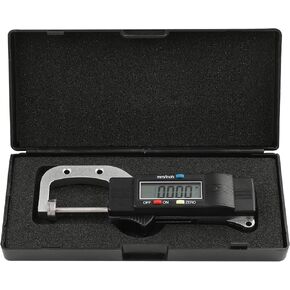 مقياس سمك رقمي محمول HFS(R) مقياس سمك رقمي، 0-25.4 مم/0-1 بوصة، 0.01 مم/0.0005 بوصة، مقياس مم/بوصة in Kuwait