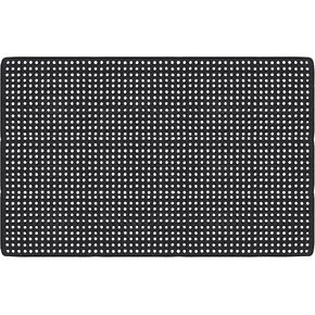 A1HC Anti Fatigue Rubber Floor Mat Non-Slip Restaurant Mat for Floors Bar Drainage Mat Commercial Doormat Utility Mat for Garage Home Pool Entry 48 x 72 Inches