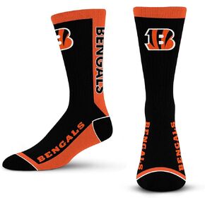 For Bare Feet - NFL MVP Classic Adult Unisex Crew Socks Men's Size XL X-Large