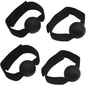 4pcs American Football Catching Trainer Band Non-Slip Catch Football Receiving Training Aid Hand Strap Football Training Equipment for Hollow Ball Volleyball Rugby (Black)