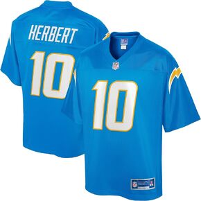 NFL PRO LINE Men's Justin Herbert Powder Blue Los Angeles Chargers Team Player Jersey