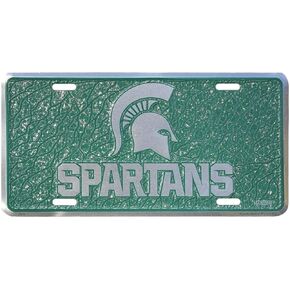 Hangtime Michigan State - Michigan State Spartans Mosaic License Plate