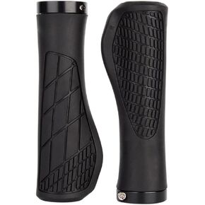 Bicycle Grips, Rubber Bike Handlebar Grips, Ergonomic Bicycle Handlebar Grips, Non-Slip Bicycle Grips, Handlebar Grips, MTB Grips, Bike Hand Grips for MTB, e-Bike, City Bike, Racing Bike