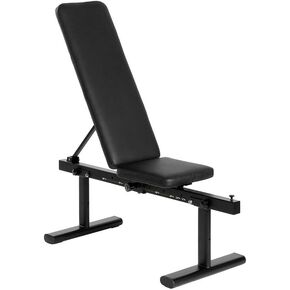 Adjustable Weight Bench, Foldable Workout Bench for Home Gym Use, Weight Bench with 881 LBS Weight Capacity-Black