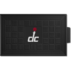 FANMATS 11430 Washington Wizards Heavy Duty Vinyl Medallion Outdoor Door Mat - 19.5in. x 31in.