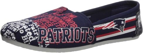 FOCO Women's NFL New York Giants SMU Thematic Canvas Shoe Small in Saudi Arabia
