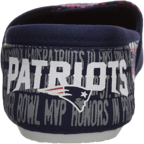 FOCO Women's NFL New York Giants SMU Thematic Canvas Shoe Small in Saudi Arabia