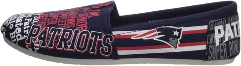 FOCO Women's NFL New York Giants SMU Thematic Canvas Shoe Small in Saudi Arabia