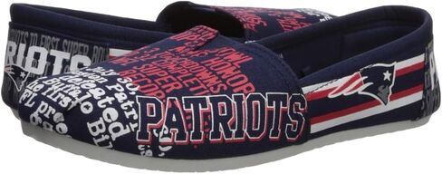 FOCO Women's NFL New York Giants SMU Thematic Canvas Shoe Small in Saudi Arabia