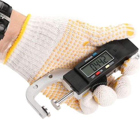 مقياس سمك رقمي محمول HFS(R) مقياس سمك رقمي، 0-25.4 مم/0-1 بوصة، 0.01 مم/0.0005 بوصة، مقياس مم/بوصة in Kuwait