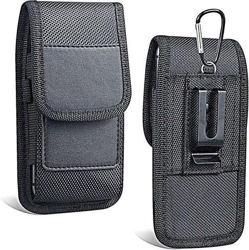 Men Waist Pack Cell Phone Pouch Oxford Holster Case with Belt Clip Cover for iPhone 16 15 14 13 12 11 Phone Bag Belt Pack in Saudi Arabia