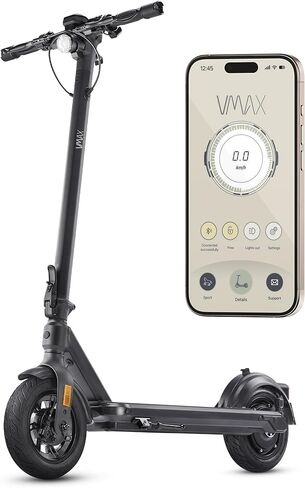 Electric Scooter - VX2 PRO Swiss Engineered Electric Scooters for Adults - 1300W Peak Power 22, 28, 37-Mile Ranges, IPX6 Water Resistant UL Certified Fast Electric Scooter - 24 Months Warranty in Kuwait