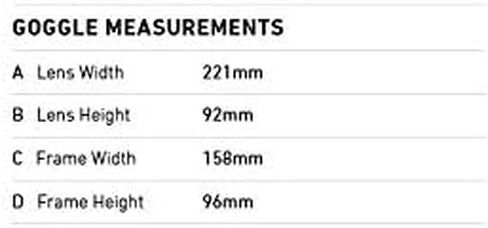 نظارات SPY Optic Foundation MX Goggles ونظارات رياضة السيارات والعدسات المعززة للألوان والتباين in Saudi Arabia