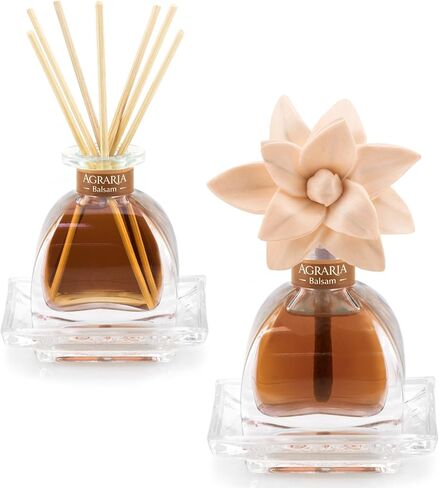 AGRARIA AirEssence & PetiteEssence Flower and Reed Diffuser Set, Luxury Home Scents Diffuser, Scented Oil Reed Diffuser, Flower and Reed Diffuser Gift Set for All Occasions in Saudi Arabia