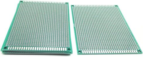 XJSXZC نموذج أولي مزدوج الجوانب لوحة دائرة مطبوعة PCB عالمية 9 × 15 سم أخضر 5 قطع in Kuwait