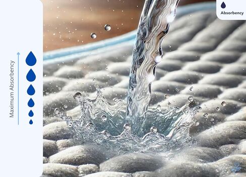 CARESIDE® 30x36 Disposable Thick Absorbent Underpad {45 count} for Baby Adults Incontinence Elderly Disabled Leakproof Chuck Training Pad Dog Pee Bed Undersheet Protector for Maternity Sanitary Doggie in Saudi Arabia