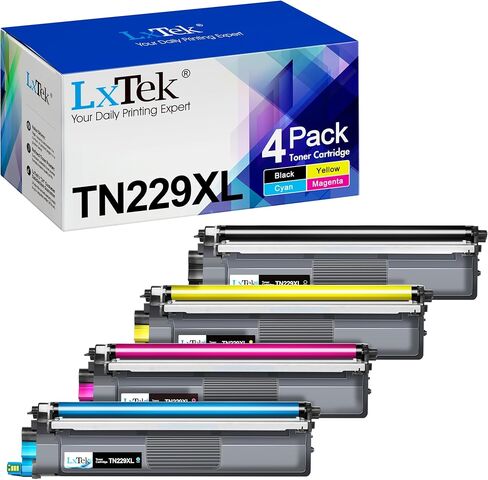 206A Toner Cartridges 4 Pack | Replacement for HP 206A 206X Toner Cartridge Compatible with HP Color Laserj Pro MFP M283fdw M283cdw Pro M255dw M283 M255 (with Chip -B/C/Y/M) in Saudi Arabia