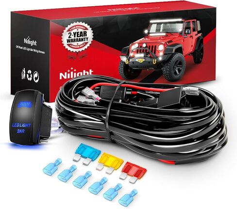 Nilight Air Compressor Tire Inflator Portable Tire Pump 150PSI Car Electrical Air Pump Digital Pressure Gauge Touch Screen Auto Shut Off Tire Pump for Cars SUV Bicycles Air Mattress, 2 Years Warranty in Saudi Arabia