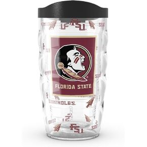 Tervis Florida State Seminoles - Overtime Made in USA Double Walled Insulated Tumbler Travel Cup Keeps Drinks Cold & Hot, 10oz, Classic