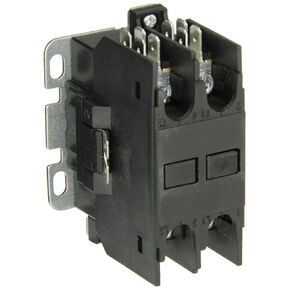 Eaton C25BNB240T Compact Definite Purpose Contactor, 40A Inductive Current Rating, 3 Max HP Rating at 115V, 7.5 Max HP Rating at 230V, 24VAC Coil Voltage
