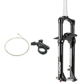 SR Suntour AION35 EVO RLR-PCS Fork 29Inches Boost 1.5InchesTapered Remote QR 15 Glossy BK, VK1738