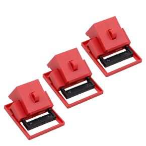 CNQLIS Breaker Lockout Device,20Pcs for 120/277 Clamp-on Electrical Single Pole Breaker Lock Out Tag Out Kit