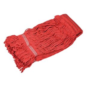 MECCANIXITY Commercial Mop Heads Replacement 40x27cm Cotton Yarn for Wet/Dry Mop Floor Cleaning Pads, Yellow