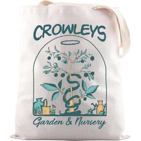 JNIAP Comedy TV Show Inspired Gift Crowley's Garden & Nursery Tote Bag Comedy Fan Gift