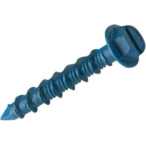 ITW Brands 24300 3/16" x 1-1/4" Hex Washer Head Concrete Anchors