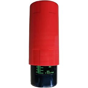 B Baosity Tennis Ball Saver Practical 3 Balls Equipment Restore Tennis Shape Lightweight Storage Box Can Restore Container Tennis Pressure Maintaining, Red