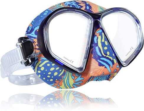 Tilos Spawn Camouflage Spearfishing Freediving Mask in Saudi Arabia