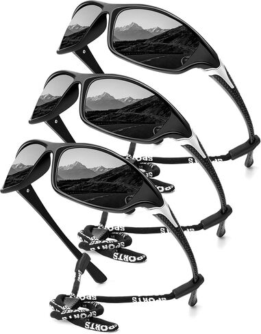 KLAIYADI Polarized Sunglasses Men Women Sports Sun Glasses With UV Protection for Outdoors in Kuwait