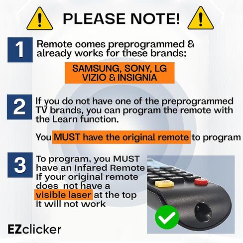 زر كبير للتحكم عن بعد في التلفاز للتحكم عن بعد | جهاز التحكم عن بعد لكبار السن، للأشخاص الذين يعانون من الخرف، جهاز التحكم عن بعد بالأشعة تحت الحمراء (أسود) in Kuwait
