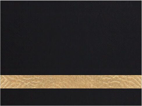 12" x 18" Sheet Black/Silver Blank Laserable Leatherette Patch with Adhesive-Qty 1 Black/Silver in Saudi Arabia