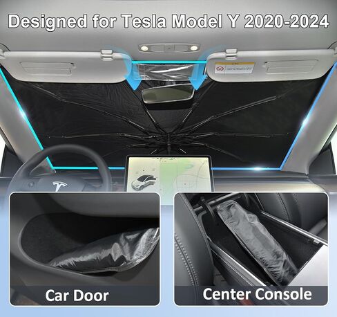 [2024 Newest] INSAUTO Honda CRV Windshield Sunshade Umbrella-Protect Car from Sun Rays & Keep Cool-Foldable Front Windshield Sun Shade for Honda CR-V 2023-2024 in Saudi Arabia