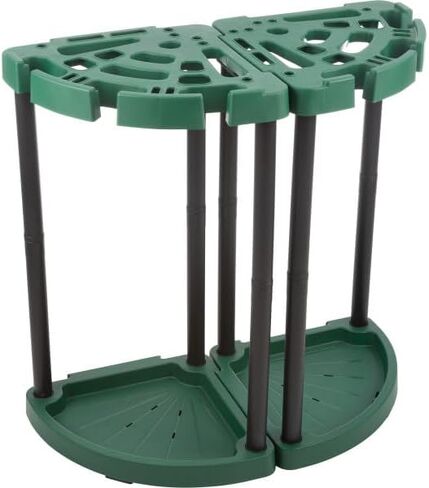 Stalwart Tool Organizer 2-Pack - Garage Storage Rack - Organize Up to 48 Yard Tools - Corner Rack for Home or Shed - Easy to Assemble Utility Racks in Saudi Arabia