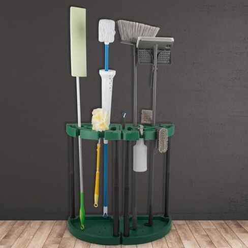 Stalwart Tool Organizer 2-Pack - Garage Storage Rack - Organize Up to 48 Yard Tools - Corner Rack for Home or Shed - Easy to Assemble Utility Racks in Saudi Arabia