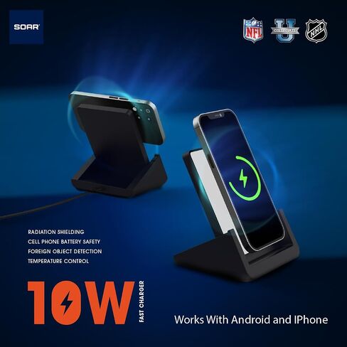 SOAR NCAA Cell Phone Wireless Charging Stand V.4, Arizona State Sun Devils in Saudi Arabia