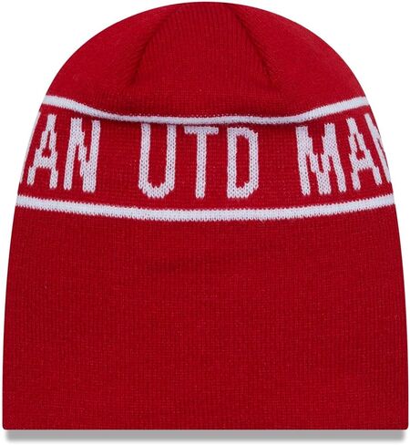 New Era Winter Beanie - Skull Manchester United red, Red, One Size in Saudi Arabia