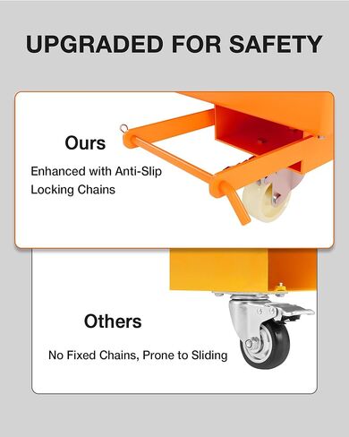 36" x 36" Forklift Safety Cage, Forklift Man Basket 1200 Lbs Capacity, Folding Forklift Work Platform with 4 Wheels, Collapsible Platform Lift Basket for Most Aerial Jobs in Kuwait