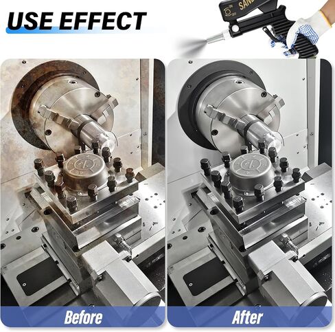 TAILONZ PNEUMATIC Portable Air Sand Blaster Gun Kit for Air Compressor Remove Paint, Rust, Stains, and Grime from Metal and Wood Surfaces in Saudi Arabia