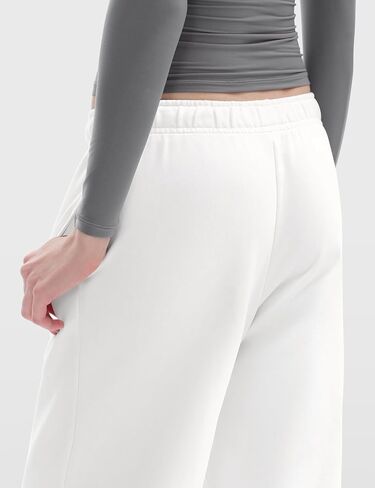 PUMIEY Women's Wide Leg Sweatpants Straight Baggy Sweat Pants High Waisted Lounge Pants Airy Collection in Saudi Arabia