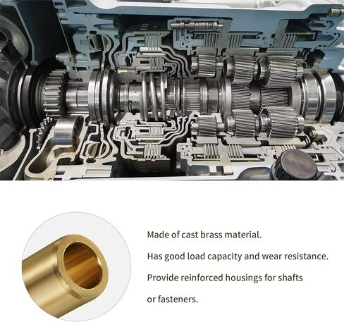 محامل الأكمام PENCK 10 مم تتحمل × 14 مم OD × 30 مم طول جلبة التشحيم الذاتي من النحاس المصبوب in Kuwait