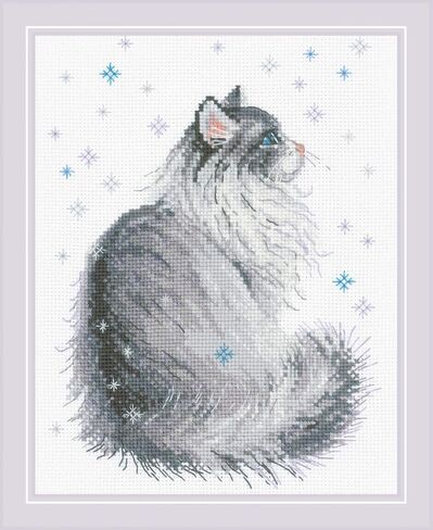Riolis Cross Stitch Kit, 8.25 by 11.75-Inch in Saudi Arabia