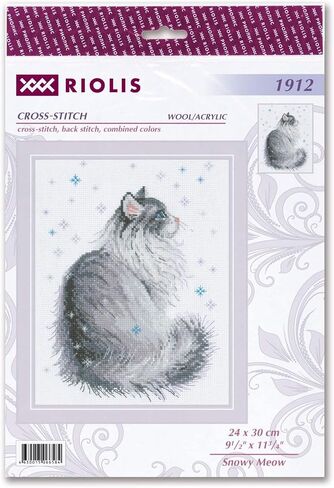 Riolis Cross Stitch Kit, 8.25 by 11.75-Inch in Saudi Arabia