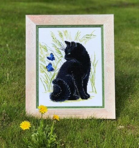 Riolis Cross Stitch Kit, 8.25 by 11.75-Inch in Saudi Arabia