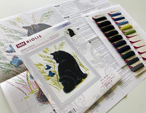 Riolis Cross Stitch Kit, 8.25 by 11.75-Inch in Saudi Arabia